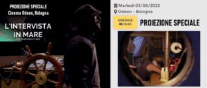 Scopri di più sull'articolo Proiezione speciale martedì 3 giugno dalle 19.00 al Cinema Odeon di Bologna